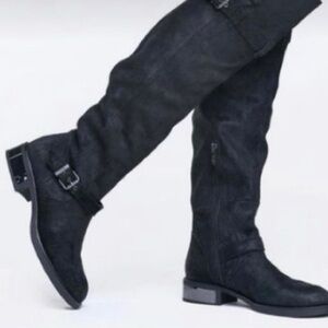 Circus by Sam Edelman Reily Women's Black over the Knee-Boots size 10